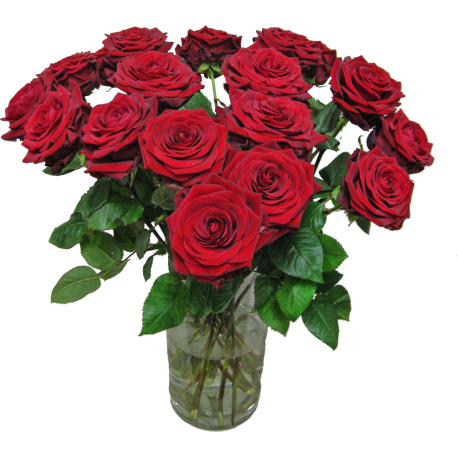 Roter Rosenstrauß ca. 60 cm Länge